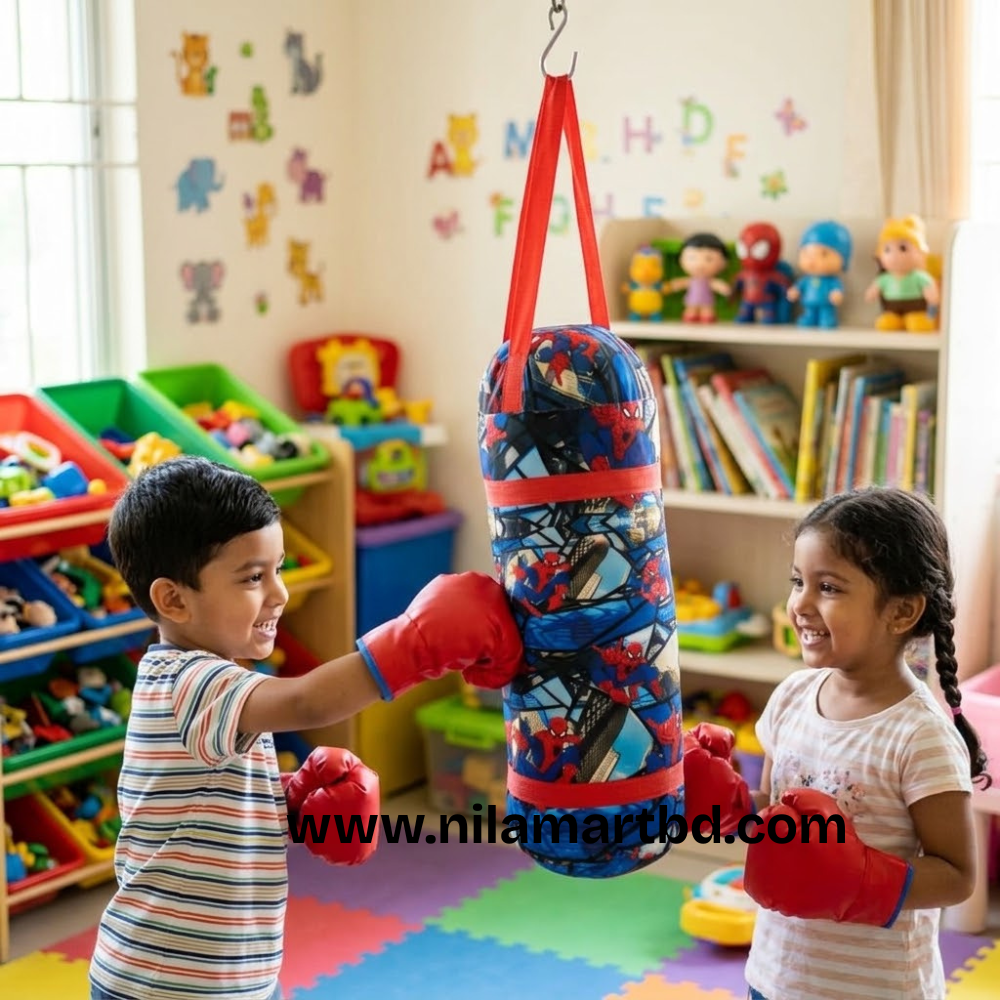 কিডস্ পান্চিং টয় ২ জোড়া গ্লোভস সহ